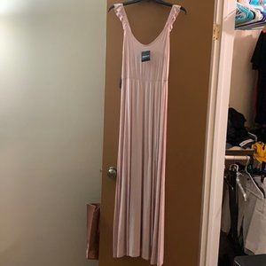 5/$20🎀 FOREVER 21 ▪️ Blush Pink Maxi Dress